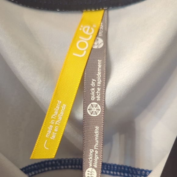 Lole Asymmetrical Dress in Blue and Black - Picture 2 of 6